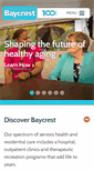 Mobile Screenshot of baycrest.org